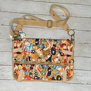 Rare NWOT Lesportsac x Tokidoki Large Crossbody Ciao Ciao 2006 Playground Print